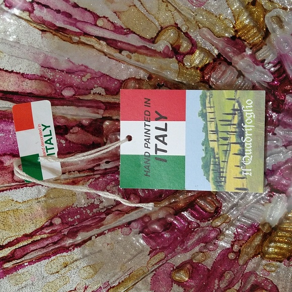 Il Quadrifoglio Hand Blown Italian Art Glass Bowl - Picture 2 of 6